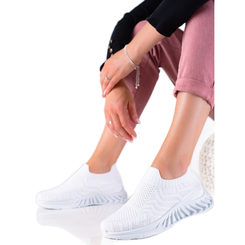 J. Star Calçados Esportivos Slip-on branco