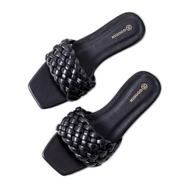 Sandália rasteira preta D'Adda preto