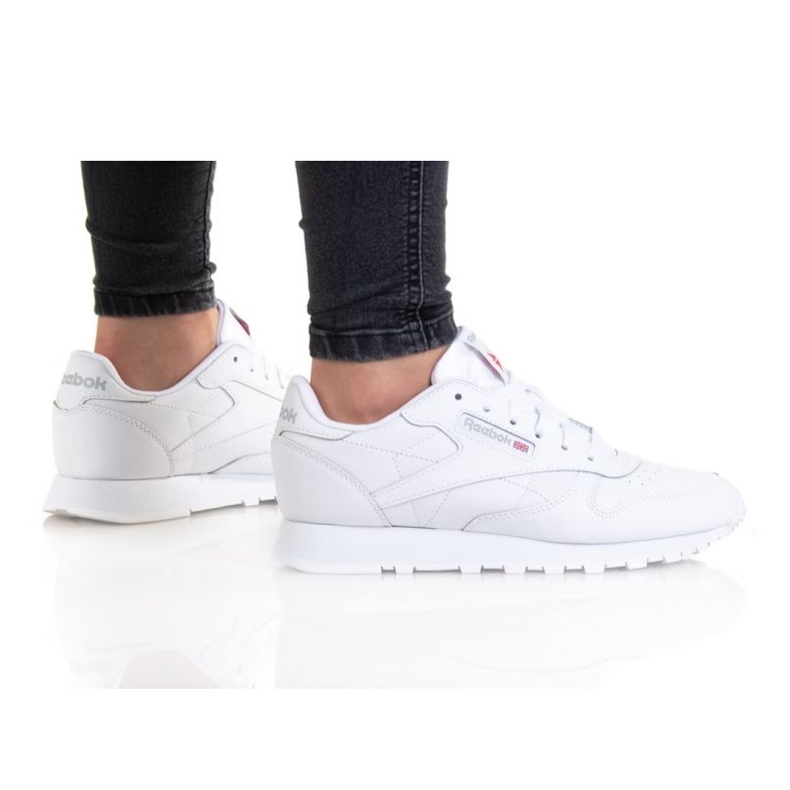 Tênis Reebok Cl Lthr Jr GZ6097 branco Tênis Reebok Cl Lthr Jr GZ6097 branco