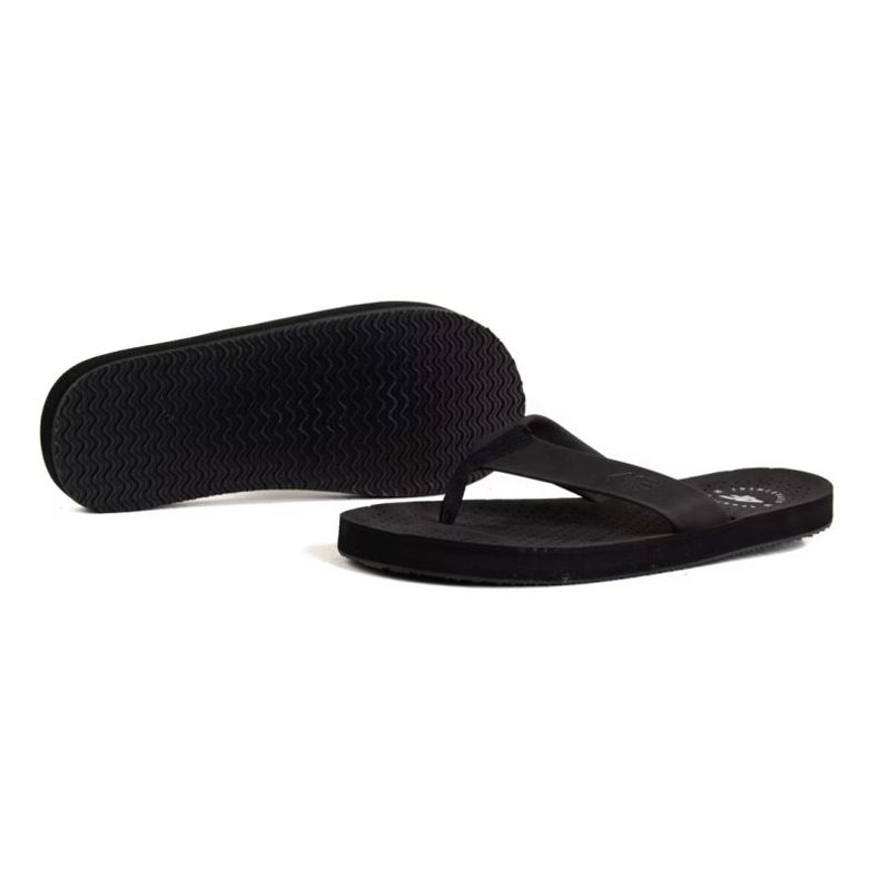 Chinelos 4F M H4L22-KLM005 preto profundo