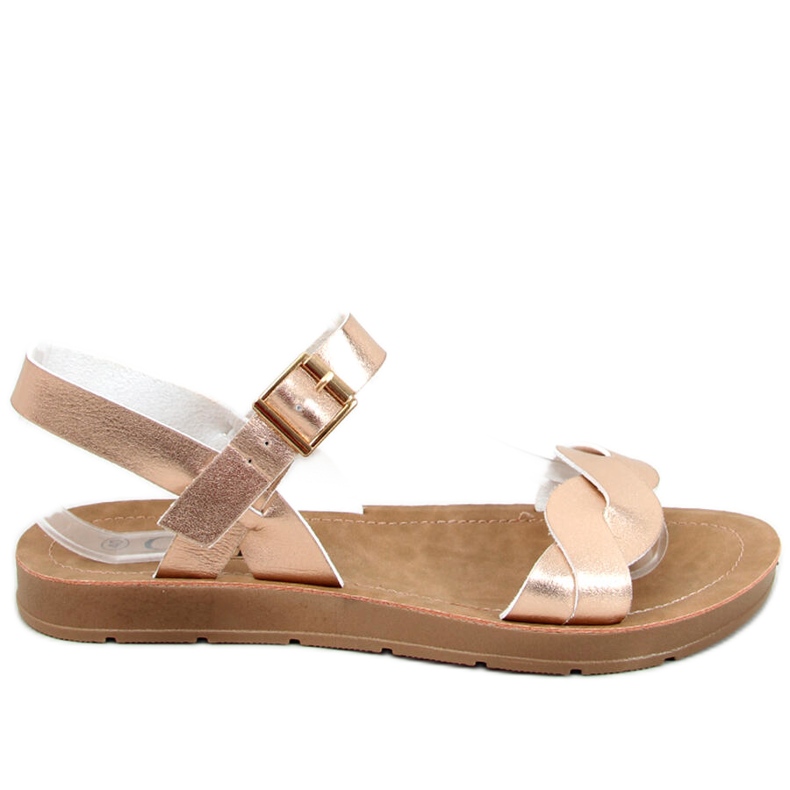 Sandálias femininas Olivo Champagne rosa