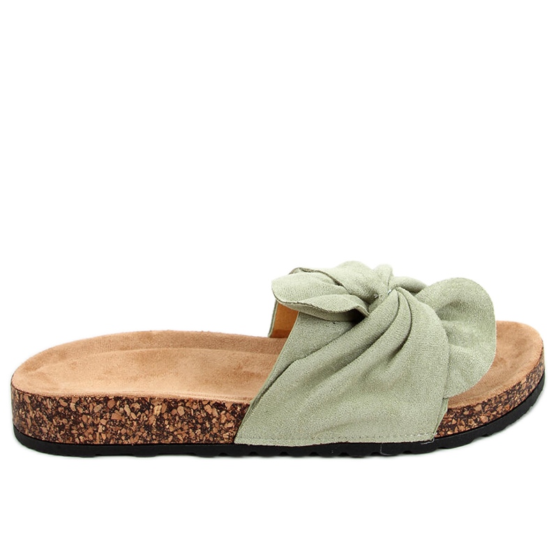 Slides de cortiça Dakota Green verde