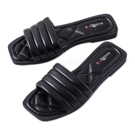 Chinelos pretos de mulher Keulen