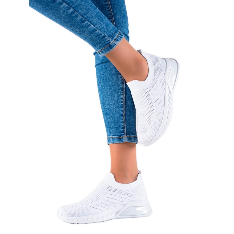 DK Sapatos Esportivos Confortáveis branco