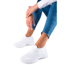 Calçados Esportivos Slip-on branco