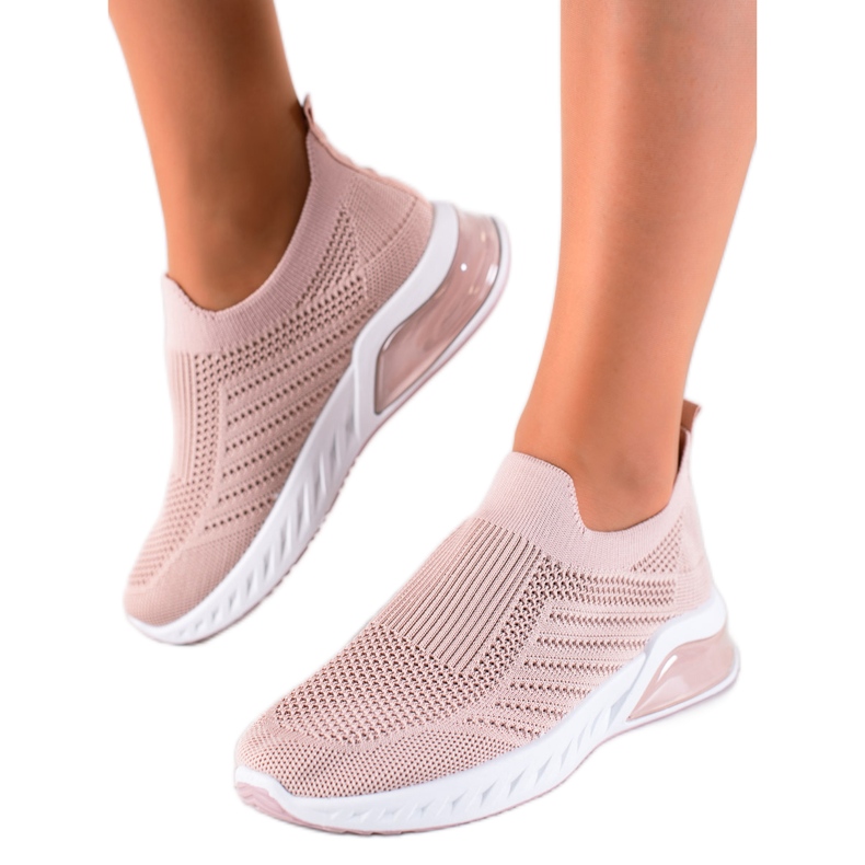 DK Sapatos Esportivos Confortáveis rosa