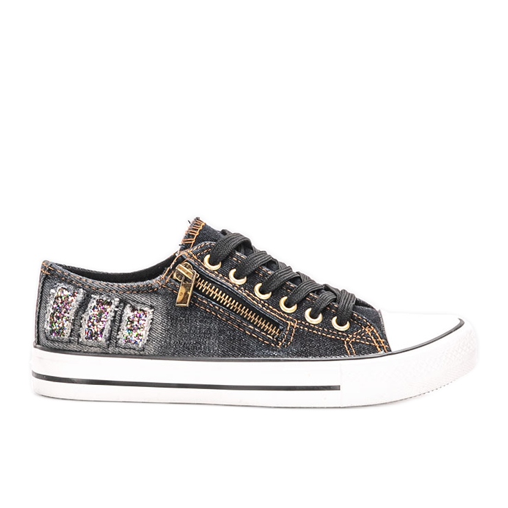 Tênis jeans preto Nikula