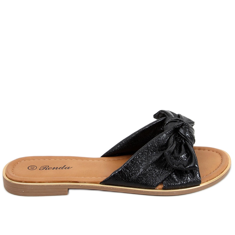 Chinelos femininos Lirio Black preto