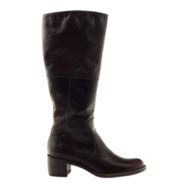 Botas femininas marrons Anabelle 503 marrom
