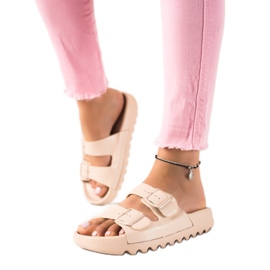 Seastar Chinelos confortáveis bege