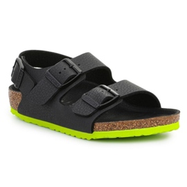 Sandálias Birkenstock Milano Kinder 1022129 Deserto Solo Preto Lima Sandálias Birkenstock Milano Kinder 1022129 Deserto Solo Preto Lima