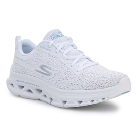 Skechers Go Run Glide-Step Flex W 128890-WHT branco Skechers Go Run Glide-Step Flex W 128890-WHT branco
