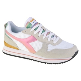 Sapatos Diadora Olympia Plataforma Wn W 101-178330-01-C3113 branco cinza multicolorido Sapatos Diadora Olympia Plataforma Wn W 101-178330-01-C3113 branco cinza multicolorido