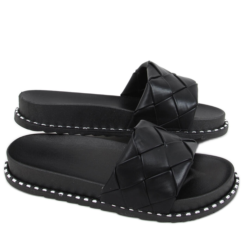 Chinelos de mulher Sunny Black preto