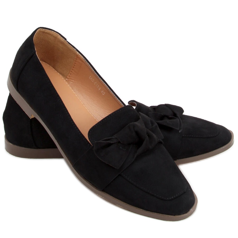 Rarity mocassins de mulher negra preto