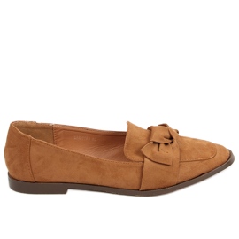 Mocassins femininos Rarity Camel marrom