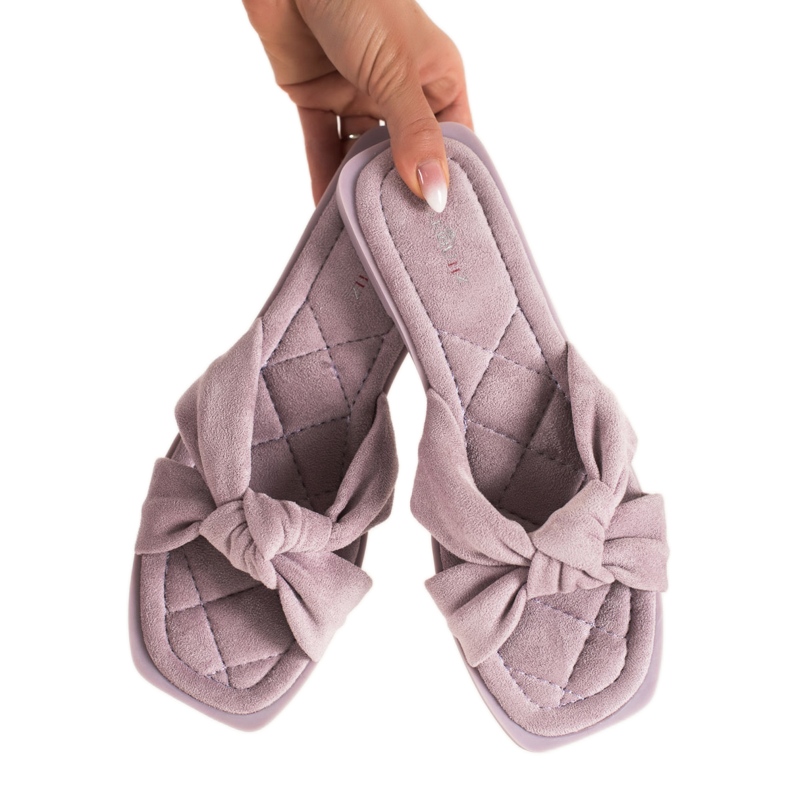 Marquiz Chinelos de camurça tolet