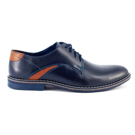 Lukas Sapatos masculinos elegantes 253LU azul marinho azul-marinho
