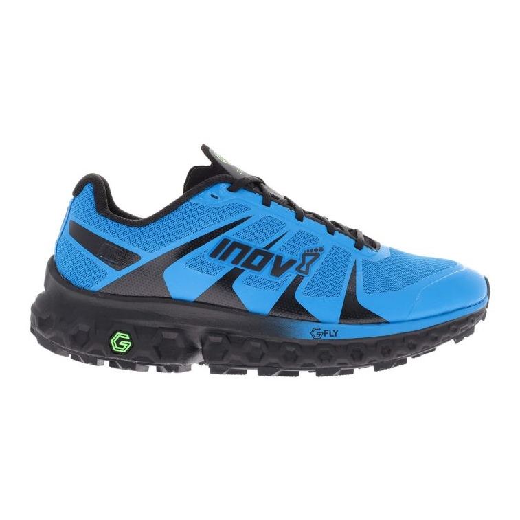 Tênis de corrida Inov-8 Trailfly Ultra G 300 Max M 000977-BLBK-S-01 preto azul