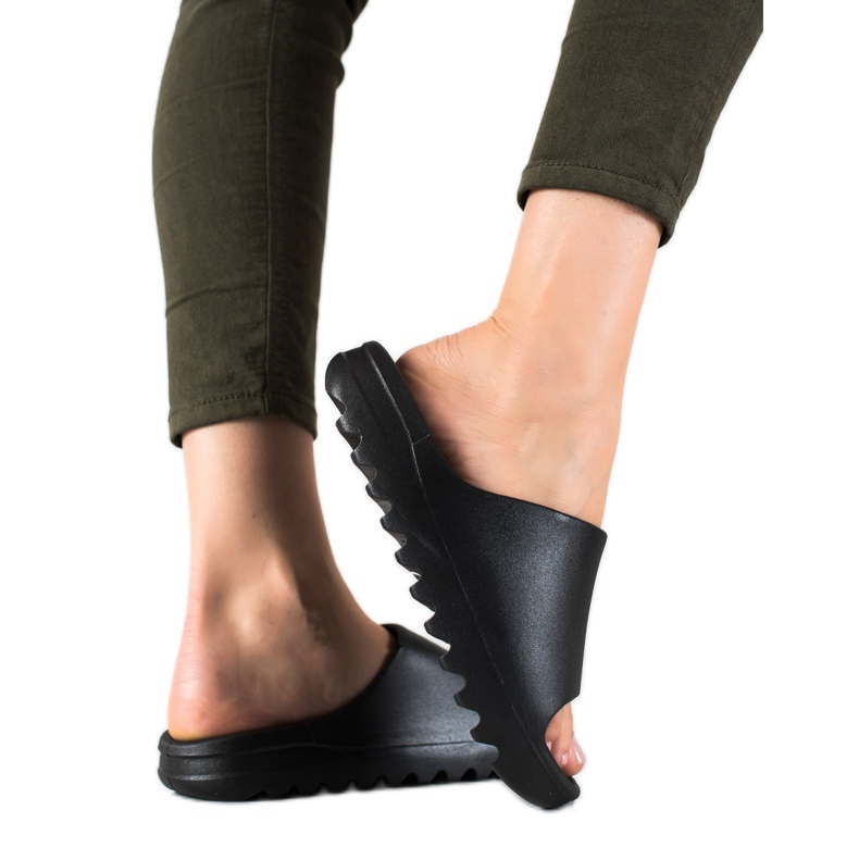 Seastar Chinelos Pretos Confortáveis