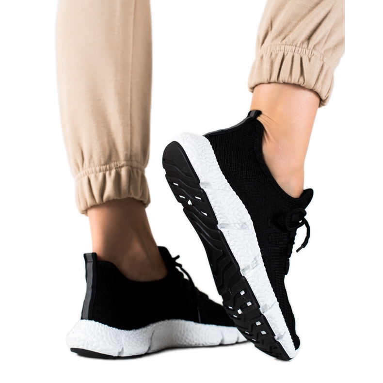 SHELOVET Tênis esportivos pretos