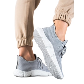 SHELOVET Tênis esportivos cinza