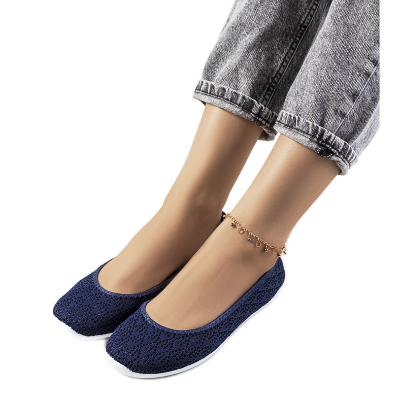 Bailarinas a céu aberto Holmen azul marinho