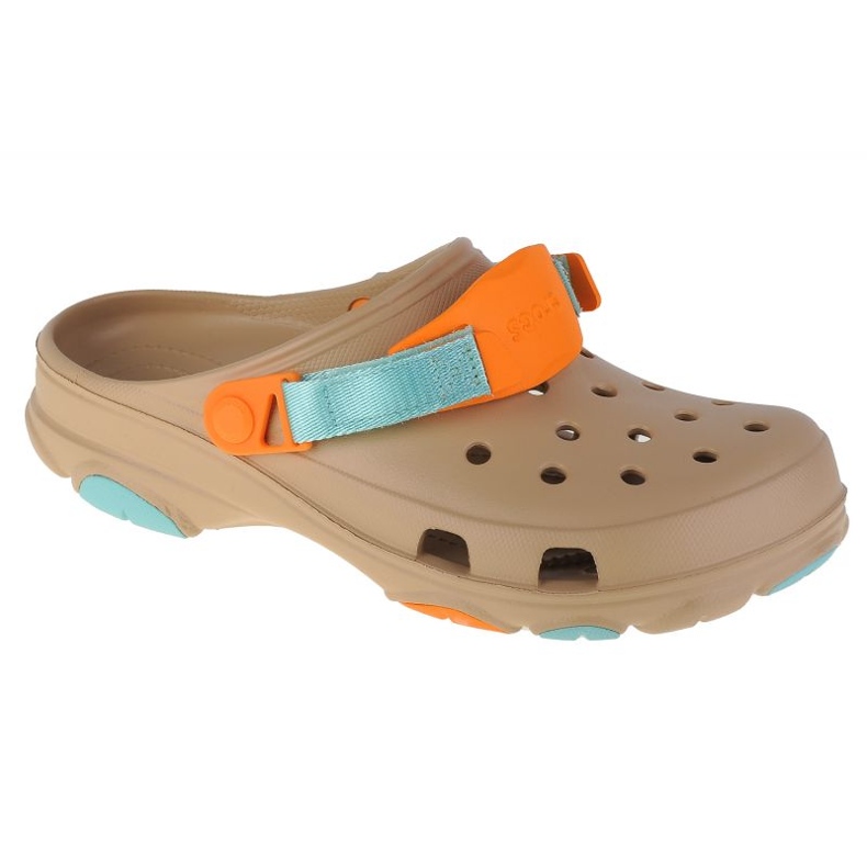 Crocs Classic All Terrain Clog M 206340-2ZM bege azul laranja Crocs Classic All Terrain Clog M 206340-2ZM bege azul laranja