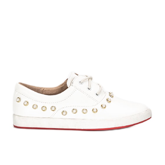 BM Tênis infantil branco da Milla ['branco']