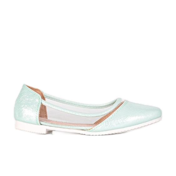 BM Bailarinas infantil Liisi lacada a menta verde