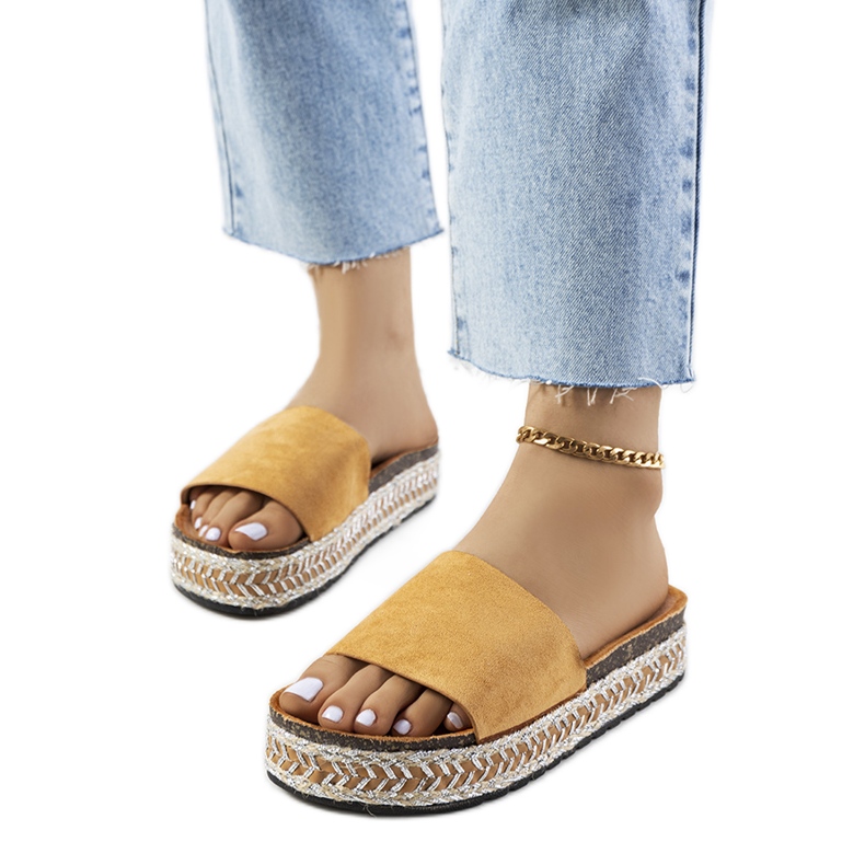 Sandálias castanhas com sola de cortiça Bonython castanho Sandálias castanhas com sola de cortiça Bonython castanho