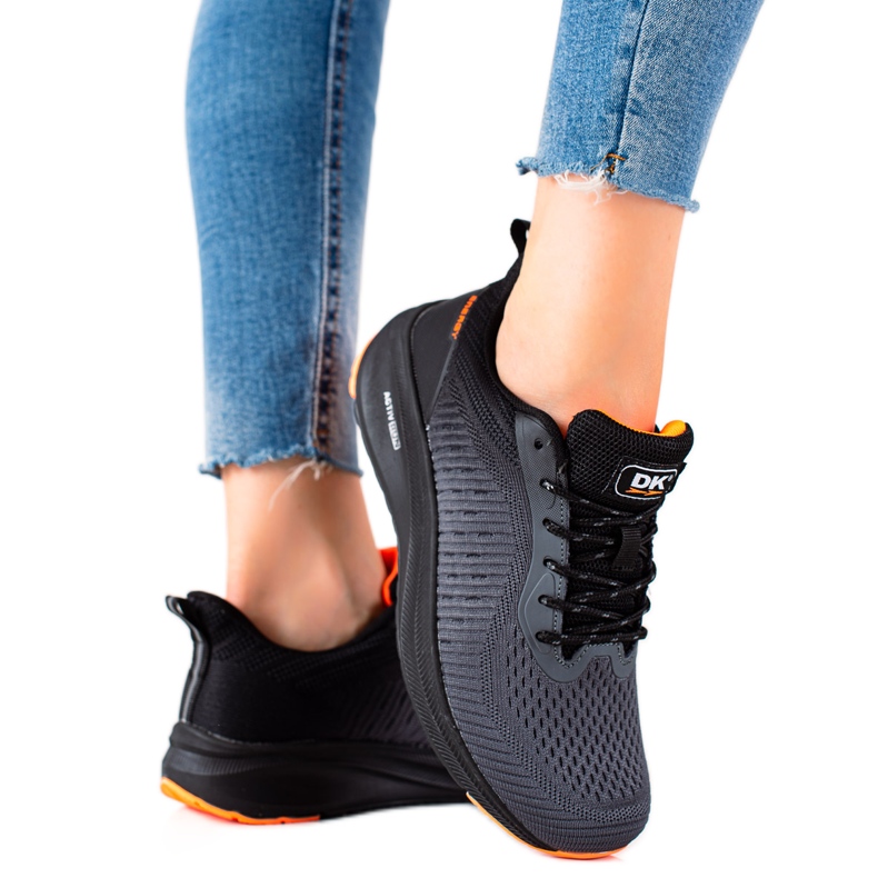 Tênis Esportivo Clássico DK preto cinza