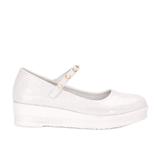 Bailarinas brancas infantis Kuiper branco