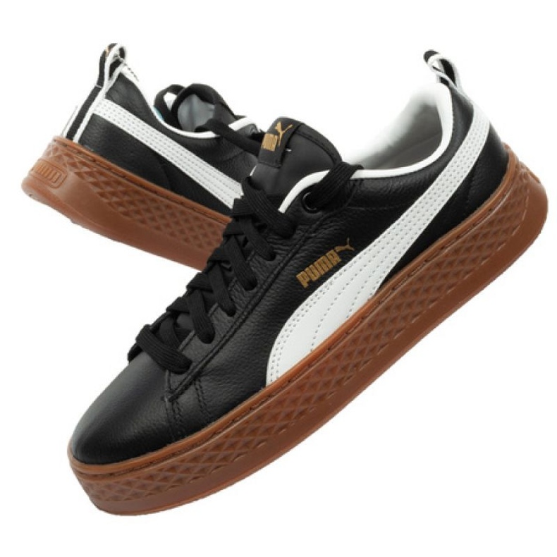 Sapatos Puma Smash Platform Vt 366926 03 preto