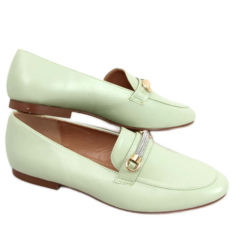 Mocassins femininos Gessa Green verde