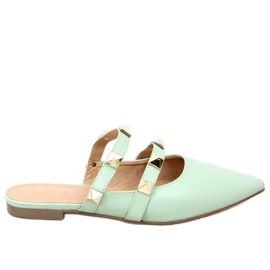 Chinelos de mulher Canna Green verde