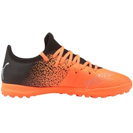 Chuteiras de futebol Puma Future Z 4.3 Tt Jr 106780 01 laranja laranjas e tintos Chuteiras de futebol Puma Future Z 4.3 Tt Jr 106780 01 laranja laranjas e tintos