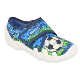 Calçado infantil Befado 273X337 azul marinho azul multicolorido verde