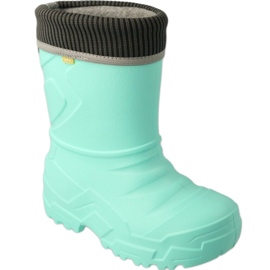 Calçado infantil Befado botas de chuva menta 162Y305 verde Calçado infantil Befado botas de chuva menta 162Y305 verde