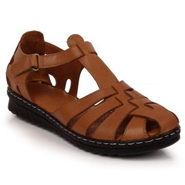 Sandálias com velcro T.Sokolski W SCA157A marrom