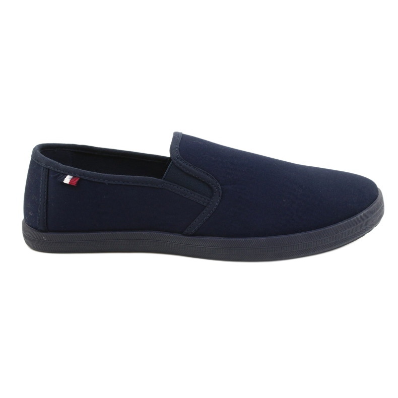 Tênis masculino Atletico Slip On WY18921 Azul Marinho