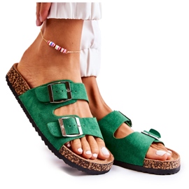 FB1 Slip-on verde feminino Misandei