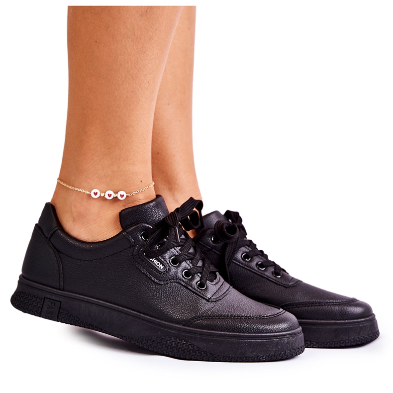 Tênis esportivo feminino clássico preto Garcia