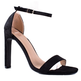 SHELOVET Sandálias elegantes em um bar preto