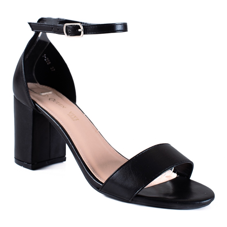 SHELOVET Sandálias clássicas em um bar preto