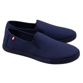 Tênis slip-on masculino Atletico azul marinho azul-marinho