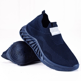 SHELOVET Calçados Esportivos Slip-on azul marinho