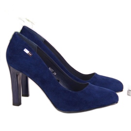Sapato azul marinho de mulher Sergio Leone azul-marinho