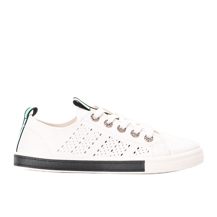 Tênis feminino Impi preto e branco