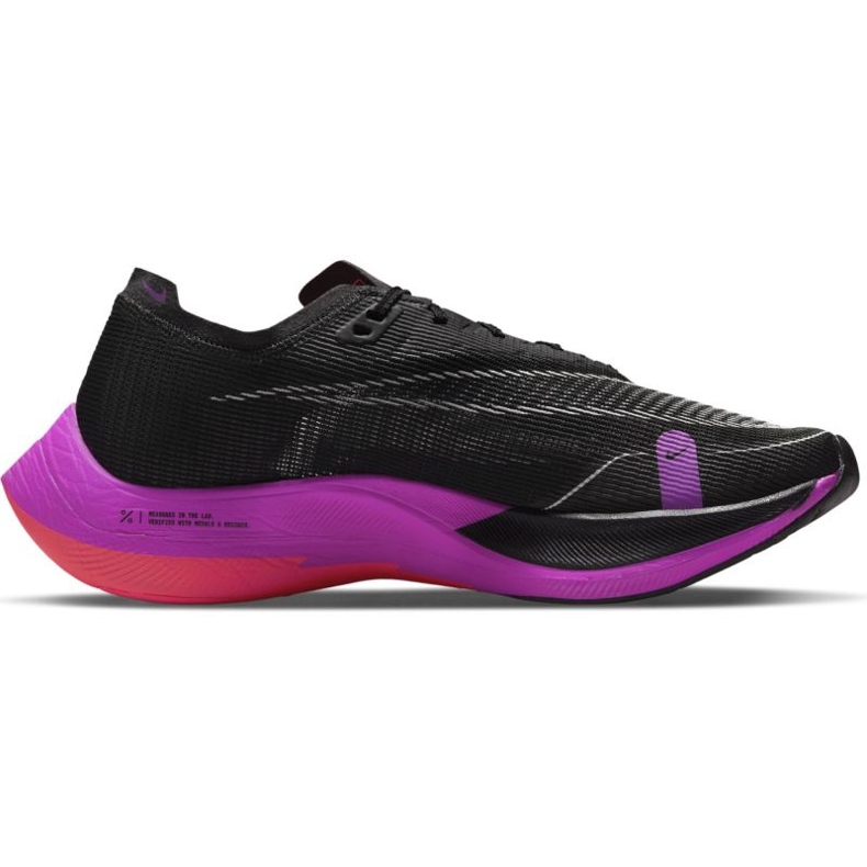 Tênis de corrida Nike ZoomX Vaporfly Next% 2 M CU4111-002 preto tolet